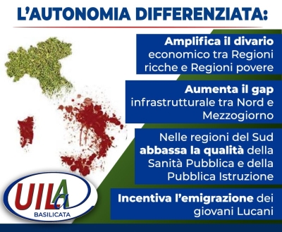 Uila-Uil: campagna social contro l’Autonomia Differenziata