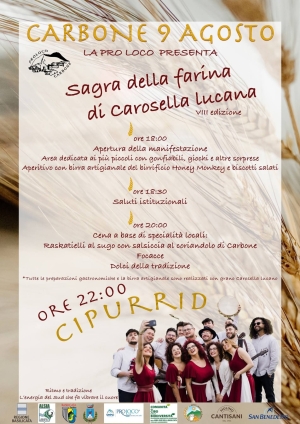 Carbone celebra la tradizione con l'VIII edizione della Sagra della Farina di Carosella Lucana