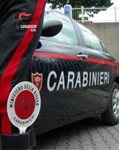 Corato (BA). Rapinatore arrestato dai Carabinieri.