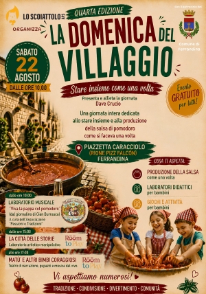 A Ferrandina torna “La Domenica del Villaggio”: tradizione, comunità e divertimento per grandi e piccoli.