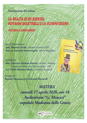 A Matera il libro “La grazia di un sorriso” della giornalista Rossella Montemurro