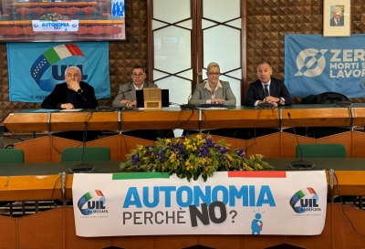 Autonomia perché no?” : seminario UIL a Matera