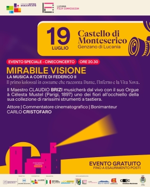 Al Castello di Monteserico il fascino del cinema muto: il 19 luglio arriva il cineconcerto “Mirabile Visione”