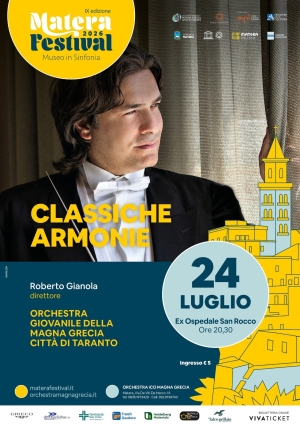 Matera Festival – Museo in Sinfonia, viaggio nel grande sinfonismo europeo con l’Orchestra Giovanile della Magna Grecia