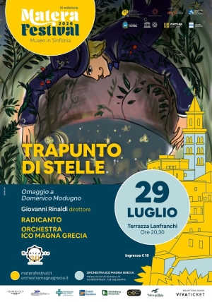 “Matera Festival – Museo in Sinfonia”, i Radicanto celebrano 30 anni di musica con l’omaggio a Domenico Modugno