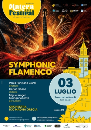 Matera Festival-Museo in Sinfonia, il Flamenco incontra la musica sinfonica il 3 luglio