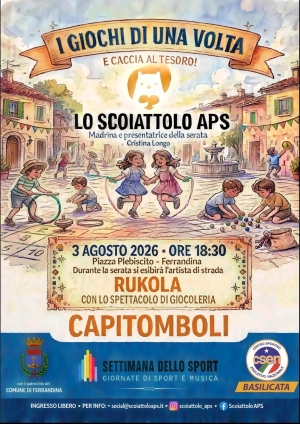I giochi di una volta in piazza: torna la quarta edizione organizzata da Lo Scoiattolo APS